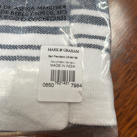 Mark & Graham Table Runner - Picture 2 of 2